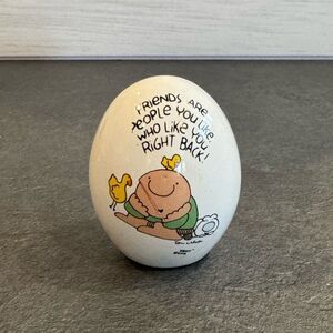 Vintage Ziggy Friendship Egg Made in Taiwan